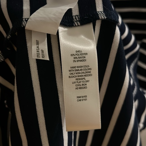 Eliza J Stripe Tiered Dress - Picture 5 of 5